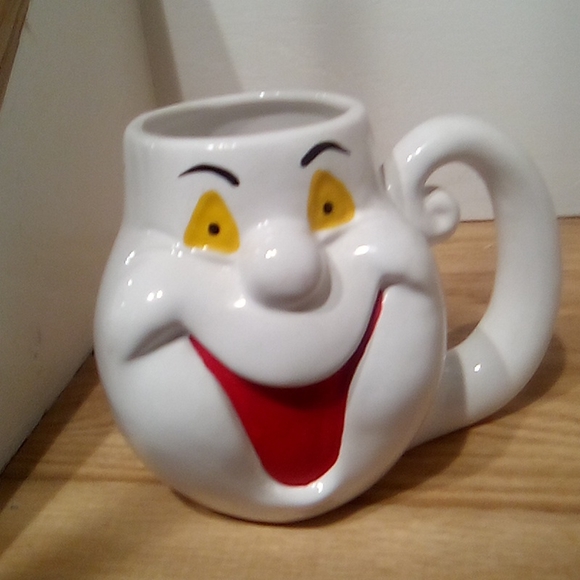 Sinister Smile Terra Cotta Ghost Mug Vintage Lmtd Edition - Picture 2 of 11